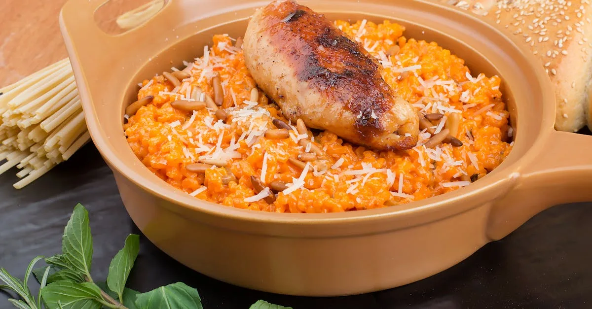 découvrez notre recette crémeuse de risotto, facile à préparer pour un plat savoureux et réconfortant.