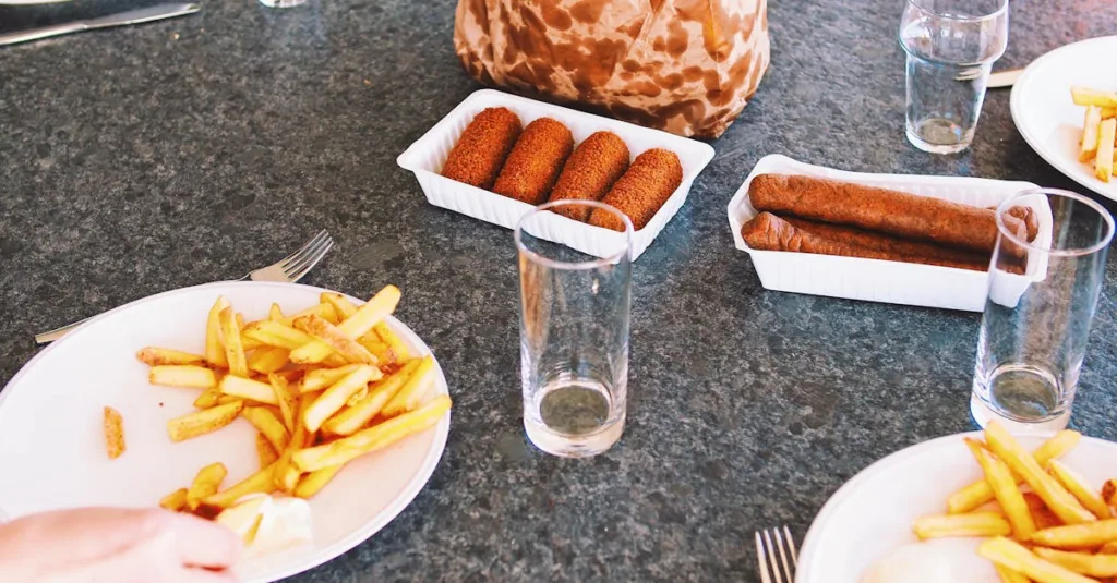 découvrez nos délicieuses croquettes de pommes de terre croustillantes à l'extérieur et fondantes à l'intérieur, parfaites en accompagnement ou en snack gourmand.