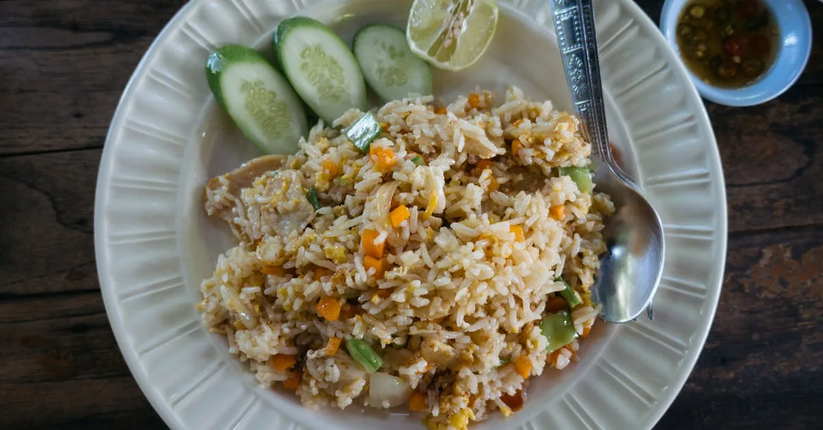 découvrez notre recette facile et rapide de riz sauté, un plat savoureux et parfumé idéal pour un repas délicieux en toute simplicité.